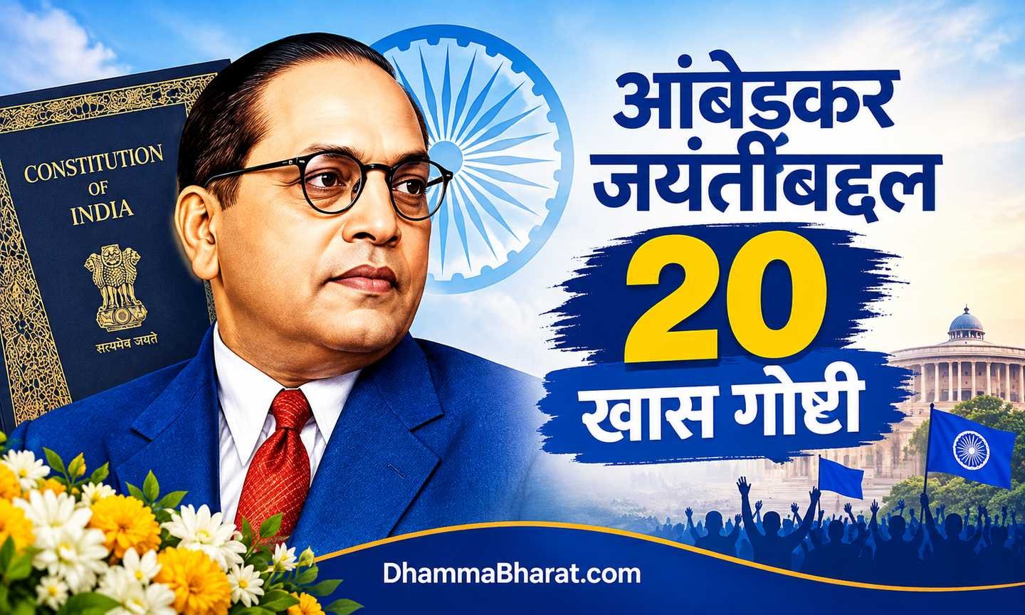 आंबेडकर जयंतीबद्दल काही खास गोष्टी - Facts about Ambedkar Jayanti