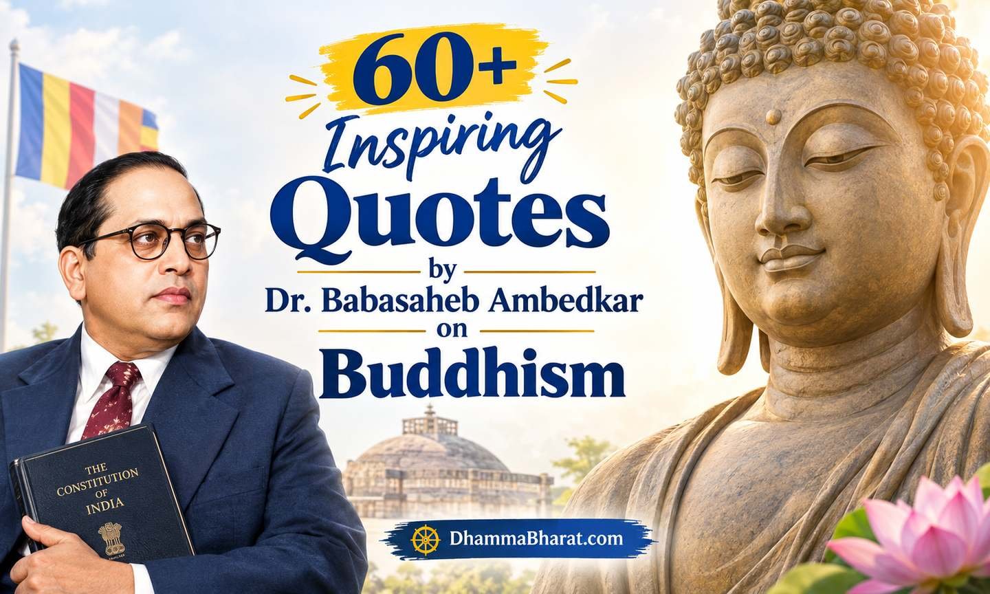 60+ Inspiring Quotes by Dr. Babasaheb Ambedkar on Buddhism