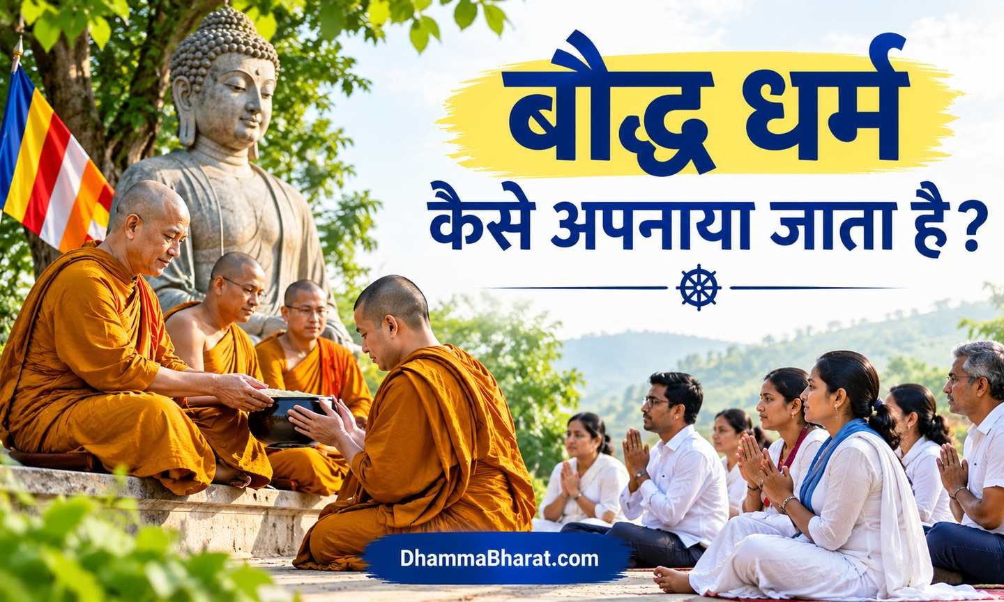 बौद्ध धर्म कैसे अपनाया जाता है? | How to adopt Buddhism?