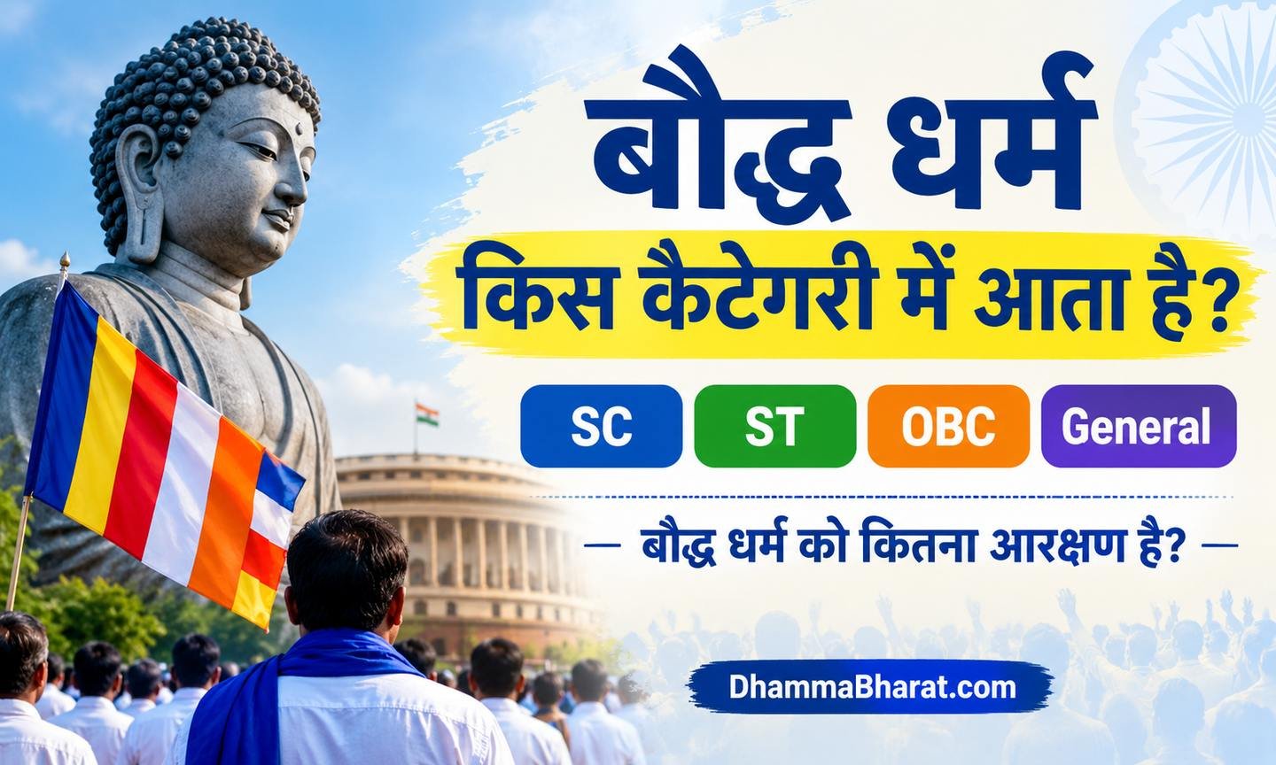 Buddhism Reservation in India: Which Category Does Buddhism Come Under — SC, ST, OBC or General?