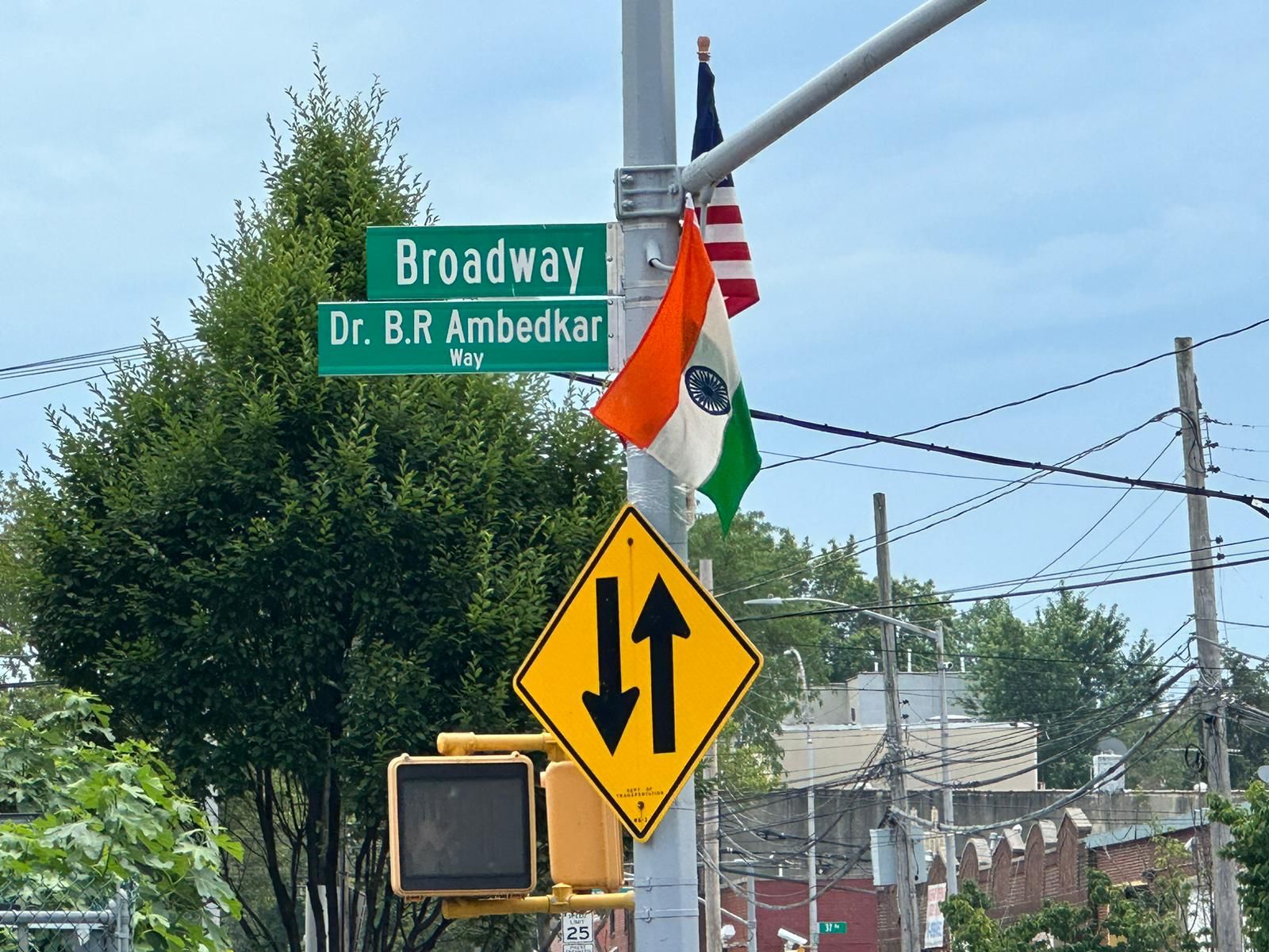 Dr. B.R. Ambedkar Avenue in New Yark, USA