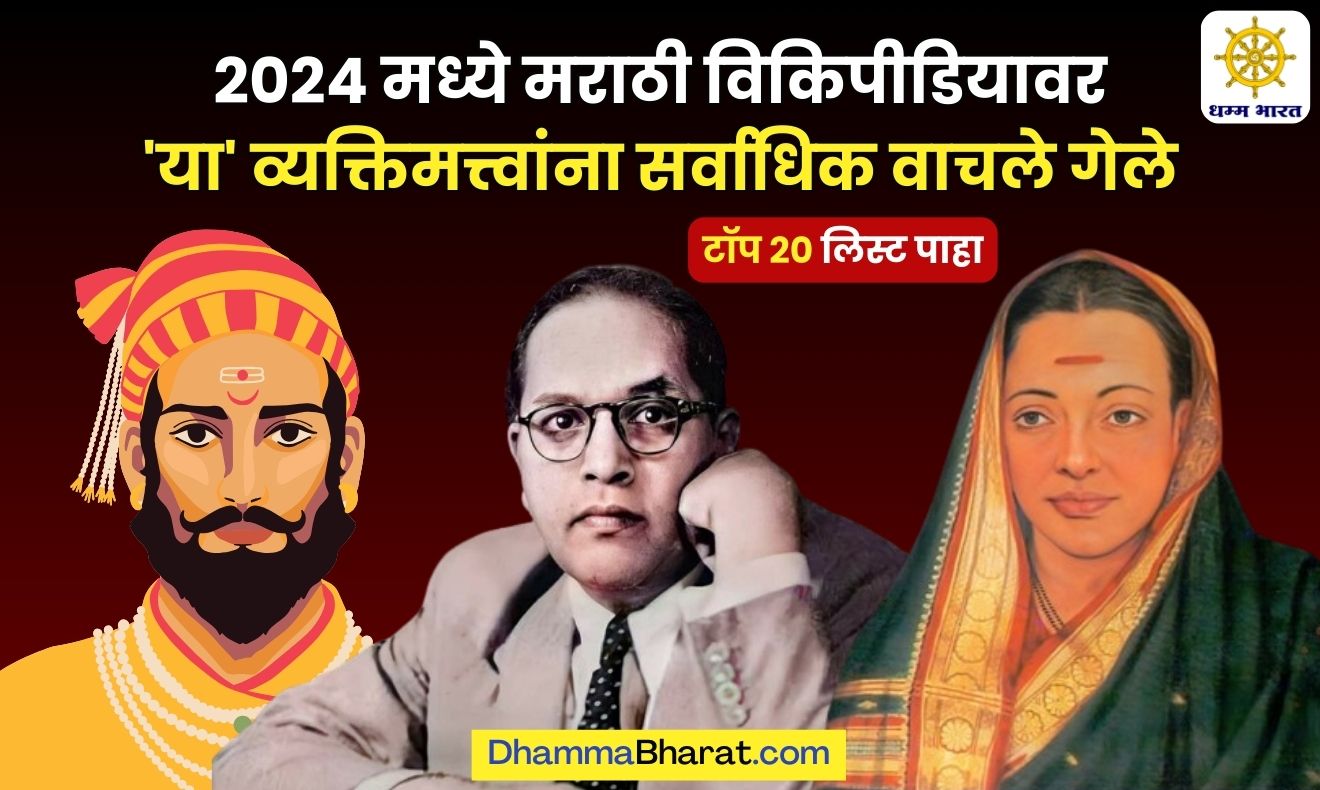 20 famous people on Marathi Wikipedia in 2024