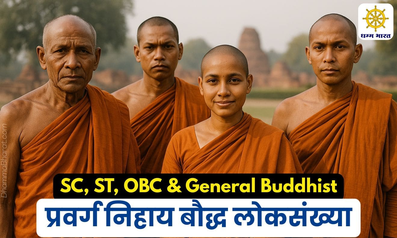 भारतातील प्रवर्गवार बौद्ध लोकसंख्या - Category-wise Buddhist Population in India