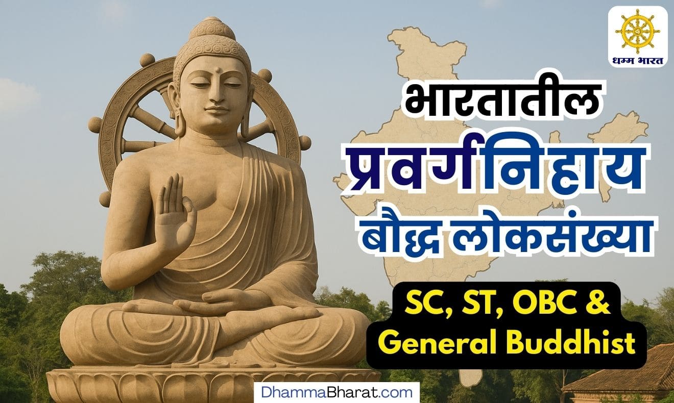 भारतातील बौद्ध लोकसंख्या प्रवर्गनिहाय - Category-wise Buddhist Population in India