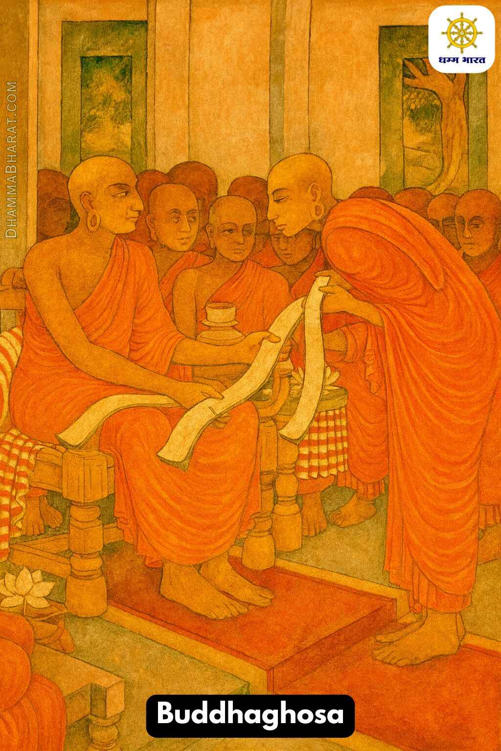 Buddhaghosa is a Great Buddhist