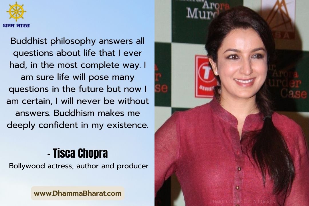 Buddhist Actor Tisca Chopra on Buddhism